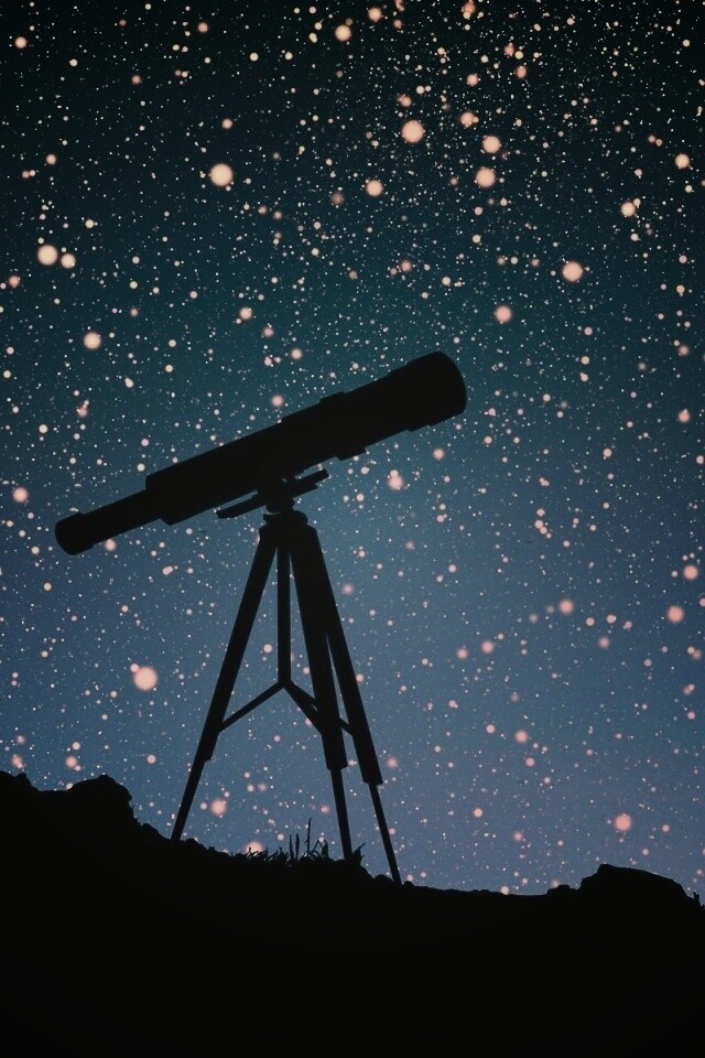 Посмотри в звёздное небо обои