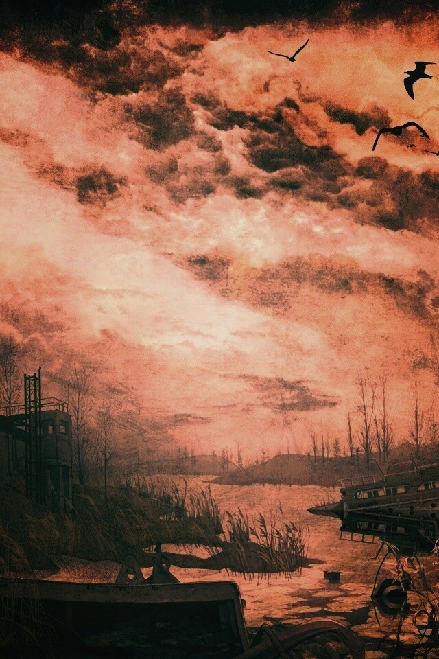 Панорама из Сталкера обои