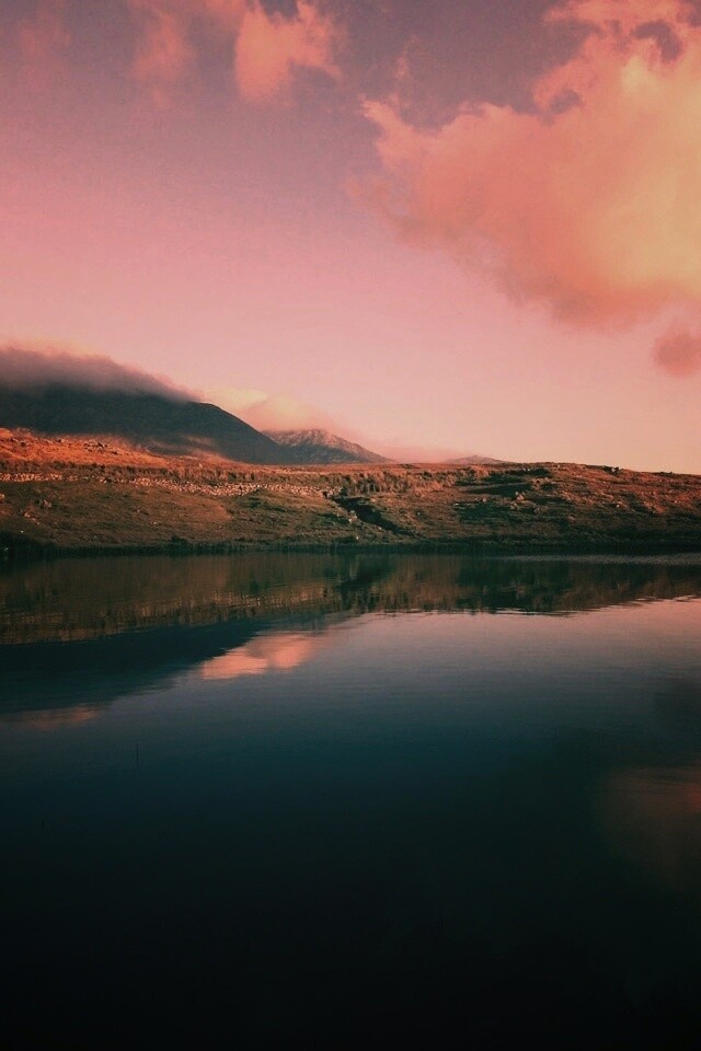 Зеркальное озеро обои