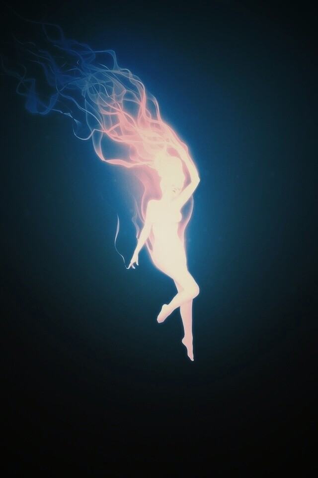 Девушка из света обои