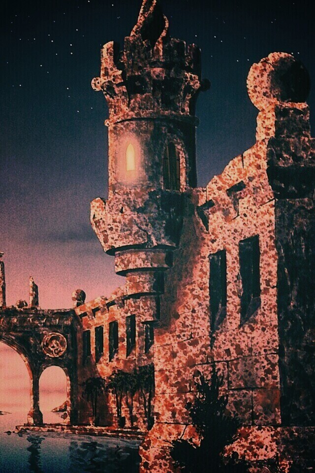 Сказочный замок обои