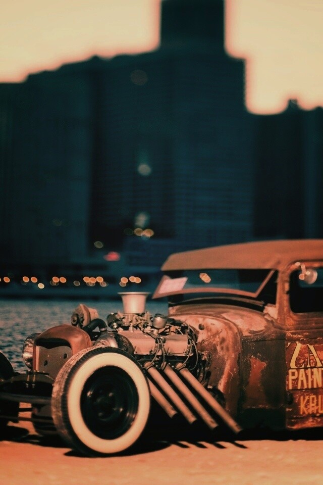 Ретро пикап обои