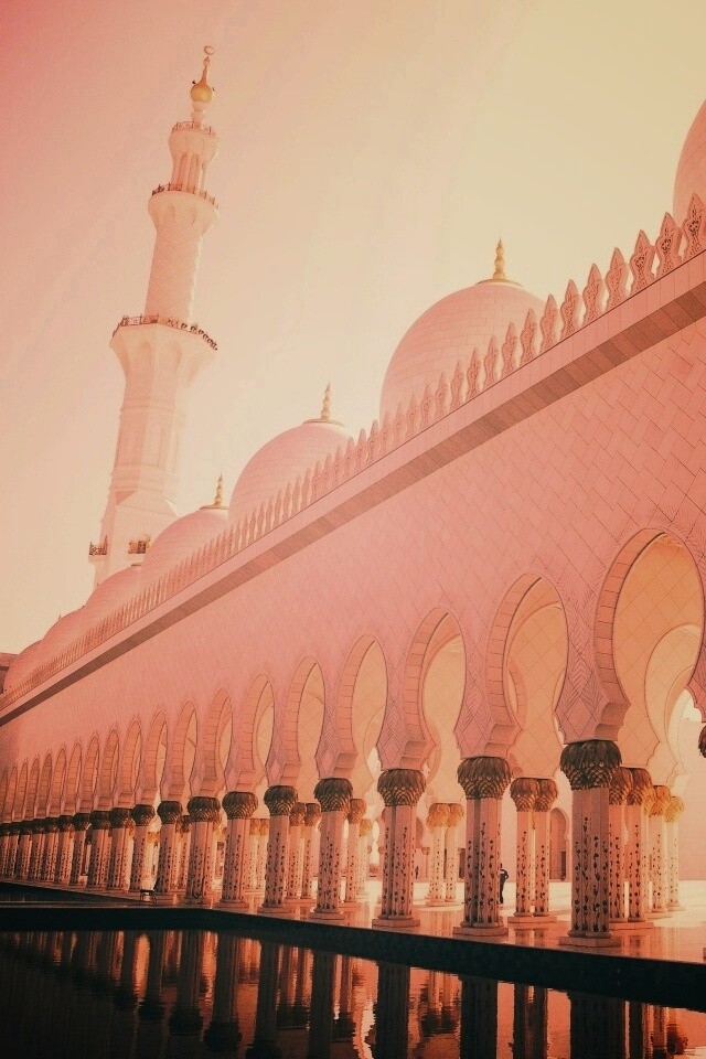 Мечеть шейха в Абу-Даби обои