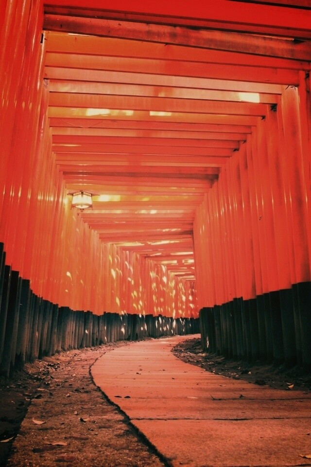 Японский храм обои