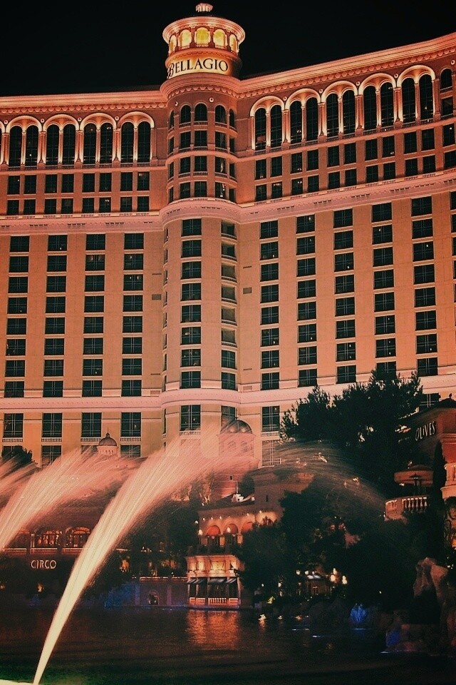 Казино Bellagio в Лас-Вегасе обои