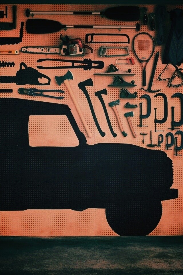 Типичный гараж обои