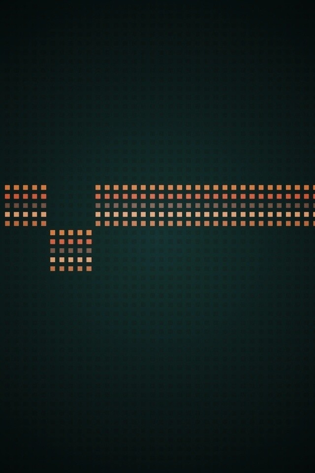 Пиксельная радуга обои