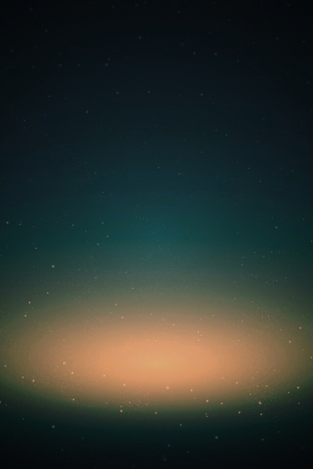 Свечение в ночном небе обои