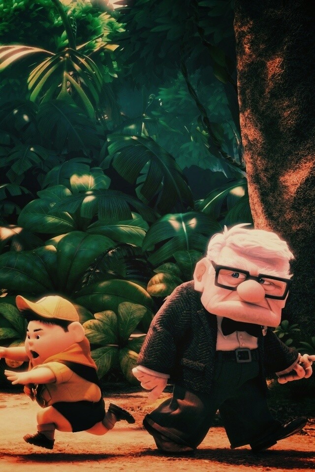 Герои мульфильма "Вверх" обои