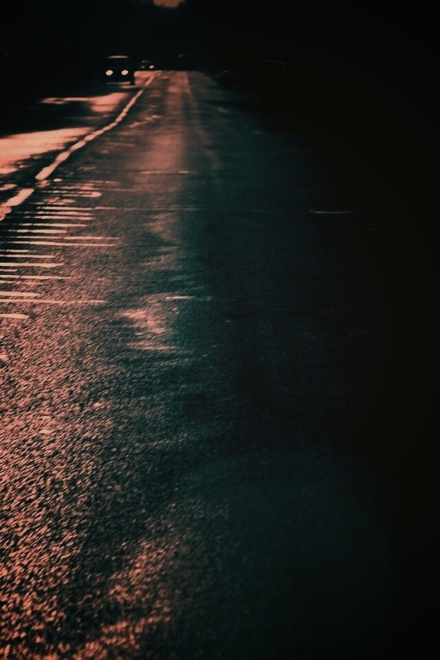 Ночная дорога обои