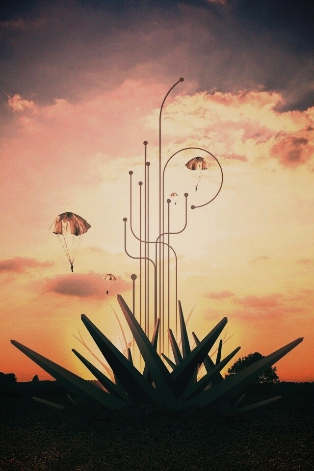 Абстрактный взрыв в настоящем мире обои