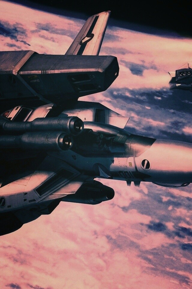 Эскадрилия легких космических истребителей обои