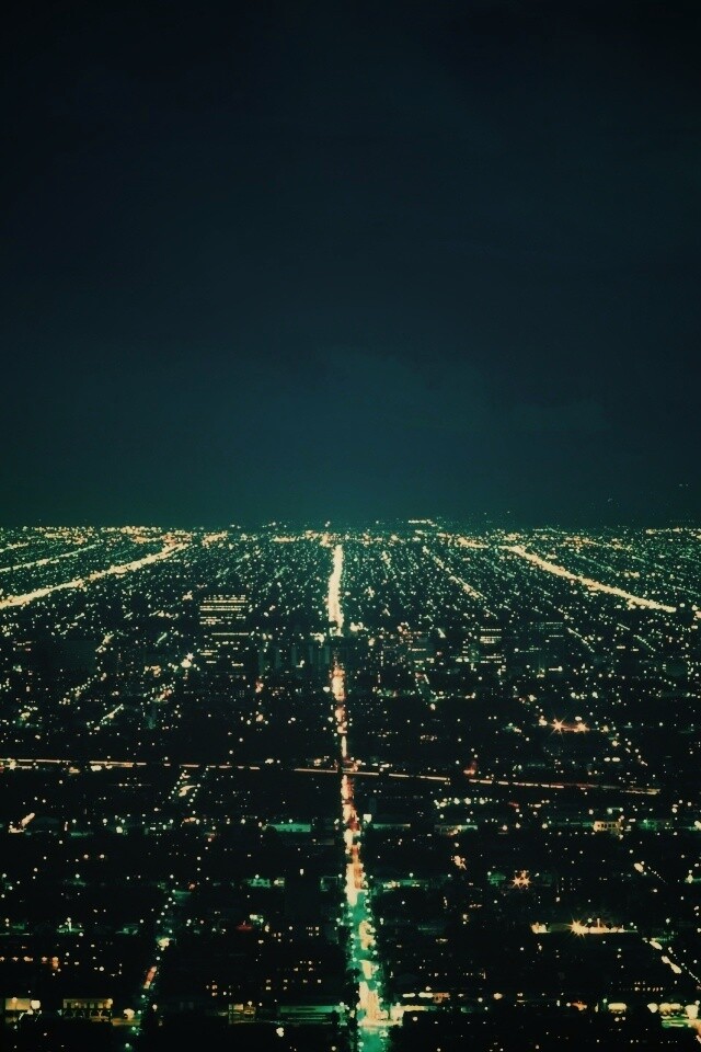 Вид на город с высоты обои