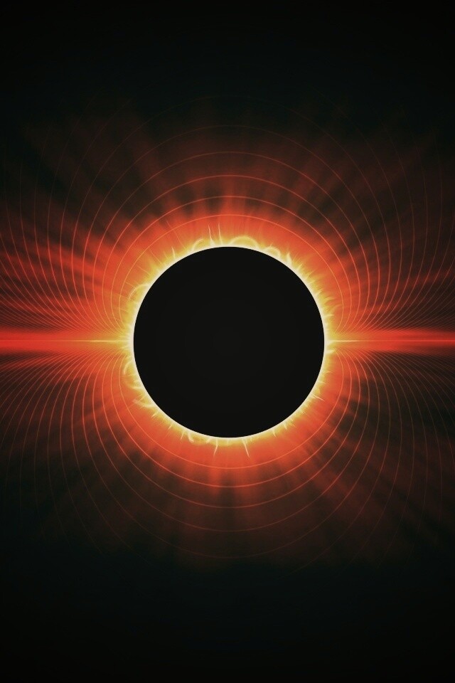 Солнецное затмение обои