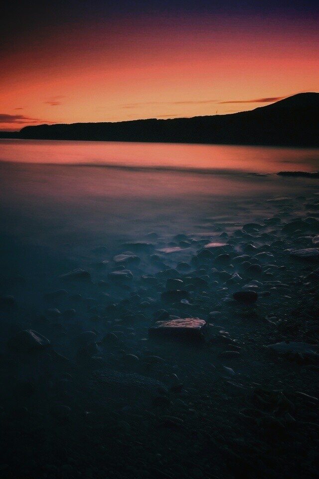 Последние лучи солнца обои