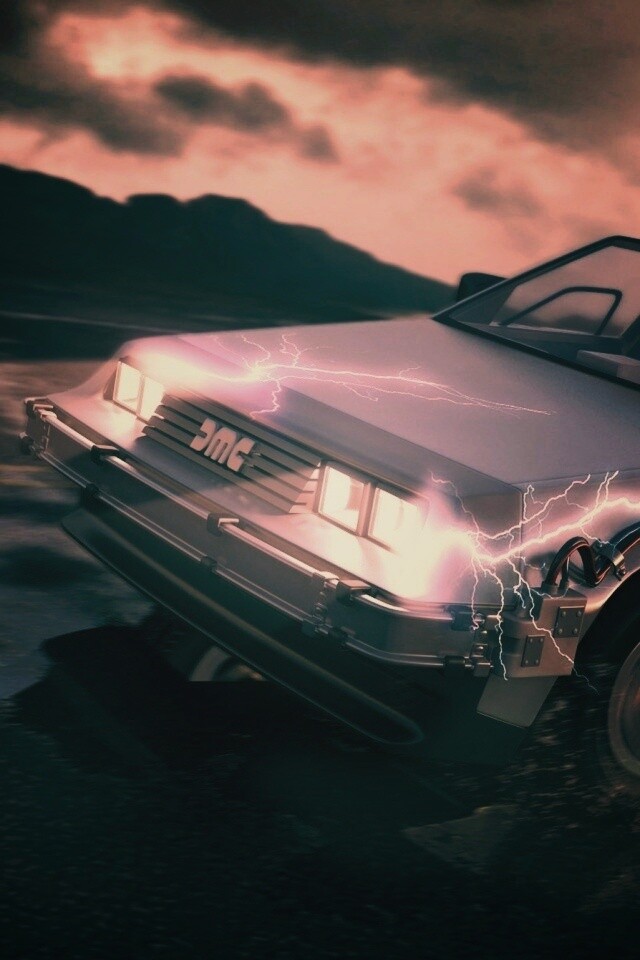 Машина времени обои