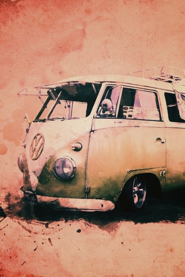 Фольксваген 56 года - лучший фургон для путешествий обои