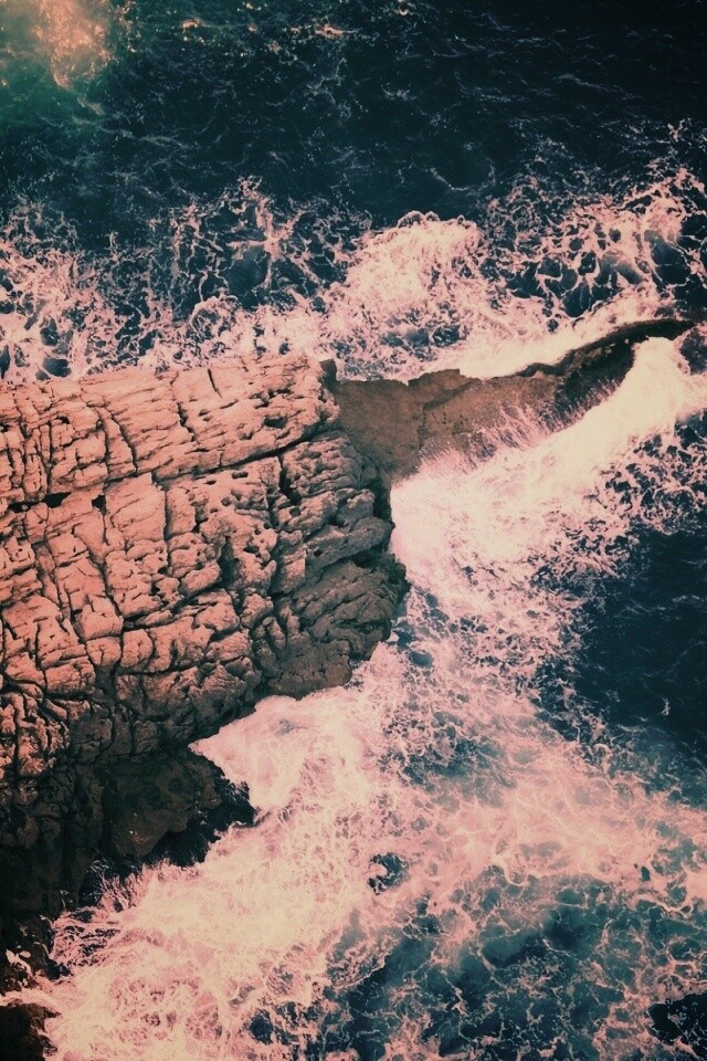 Водораздел в море обои