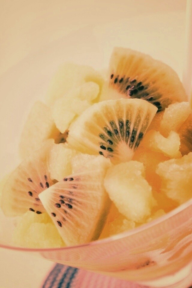 Мороженое с киви обои