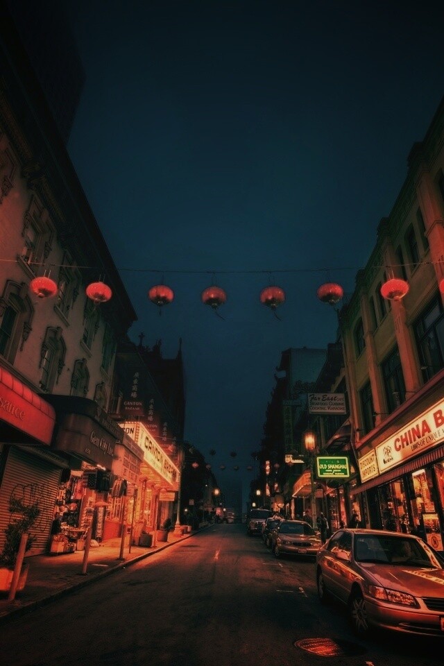 Китайский квартал обои