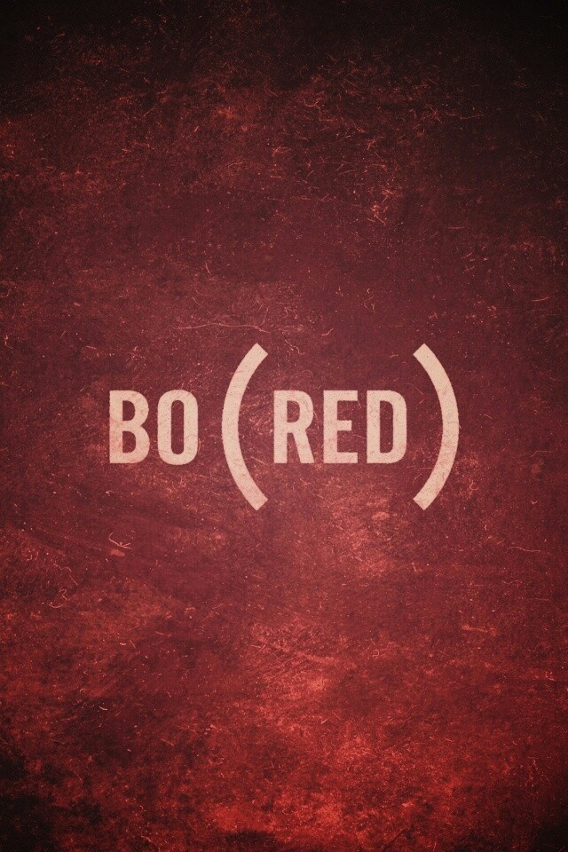 Bored — Скука обои