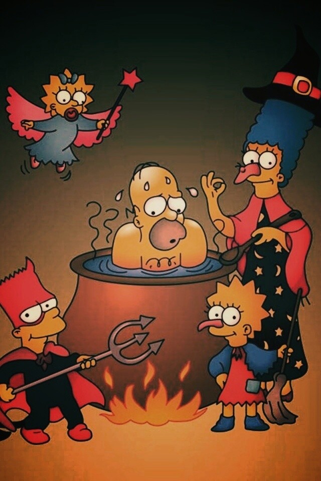 Шабаш Симпсонов обои