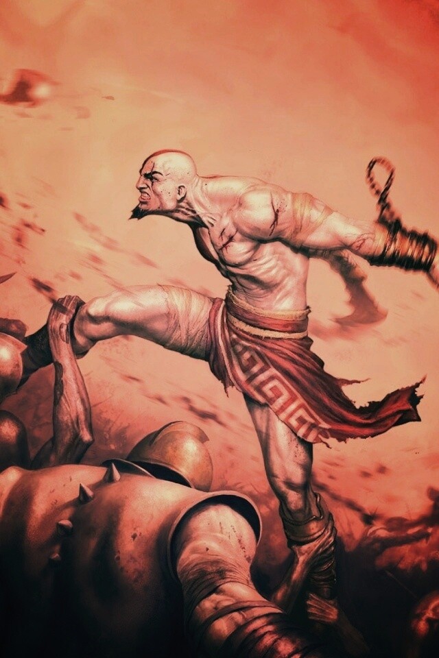 Бог войны обои