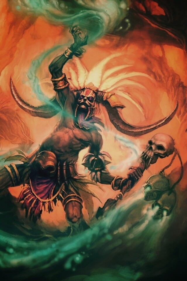 Шаман из Diablo 3 обои
