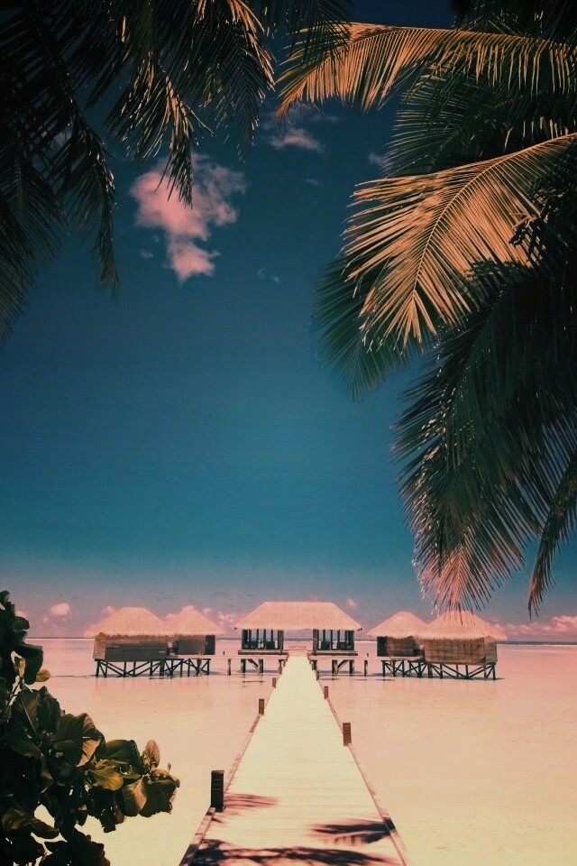 Солнечные мальдивы обои