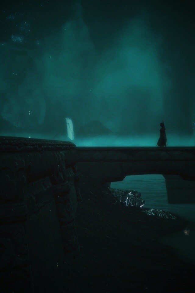 Светящийся путь обои