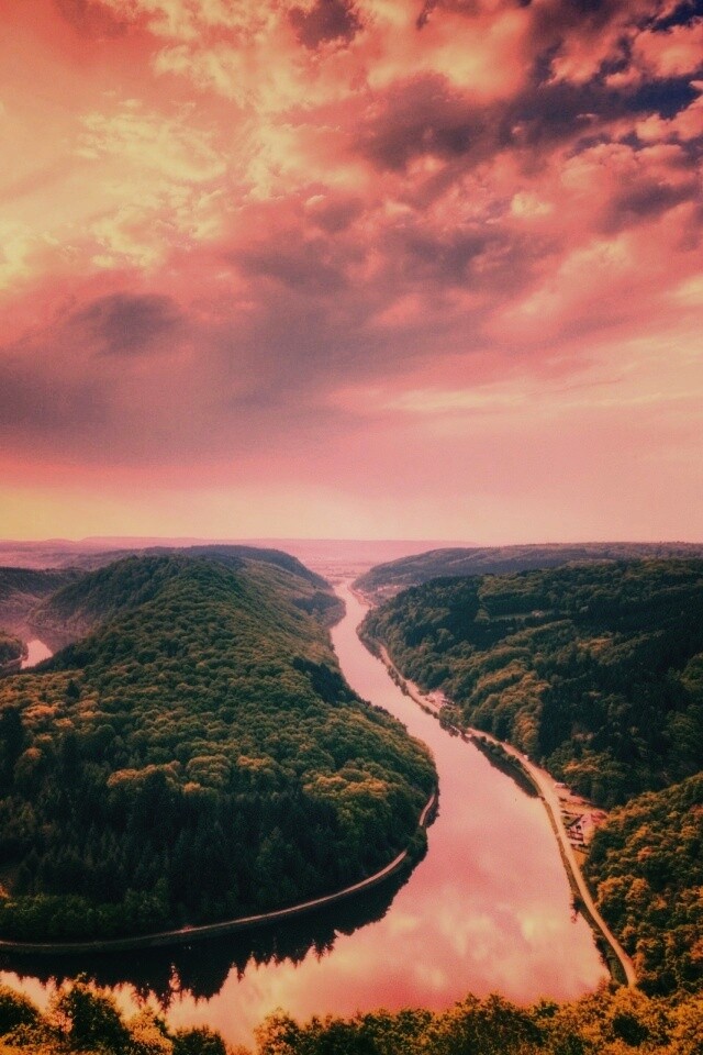 Извилистый каньон обои