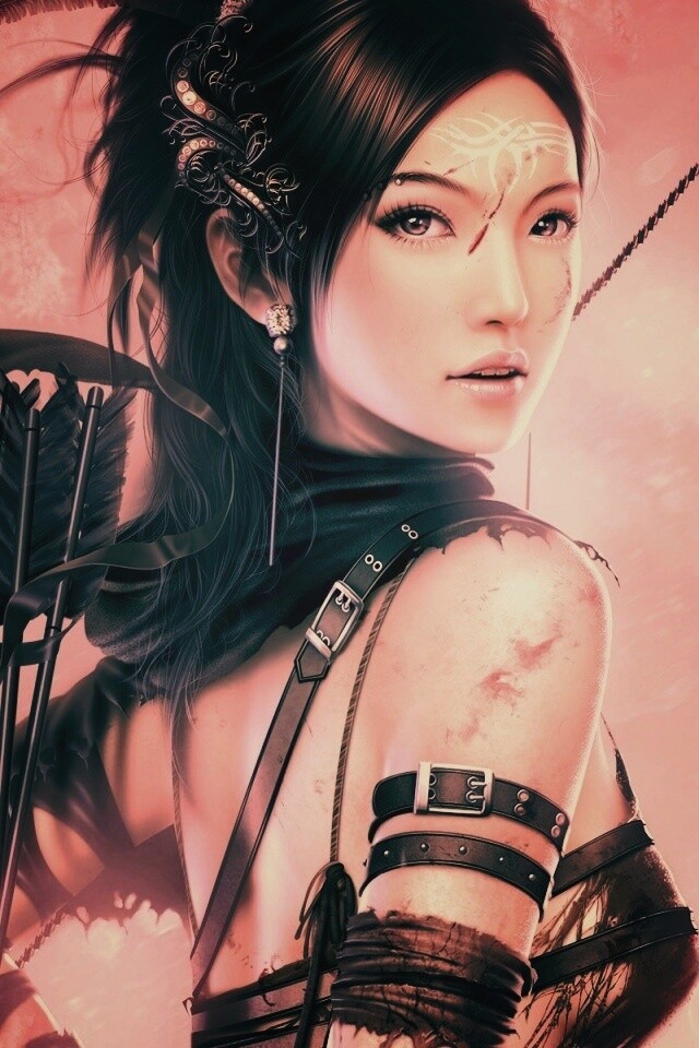 Лучница обои