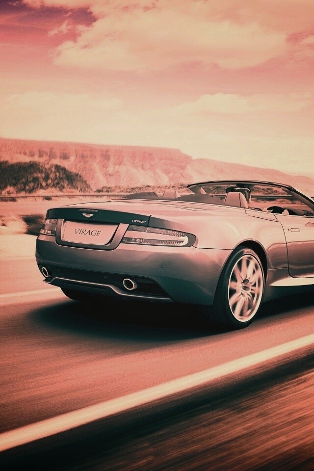 Астон кабриолет обои