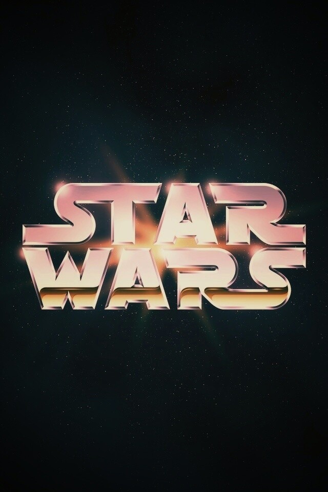 Логотип звездных войн обои