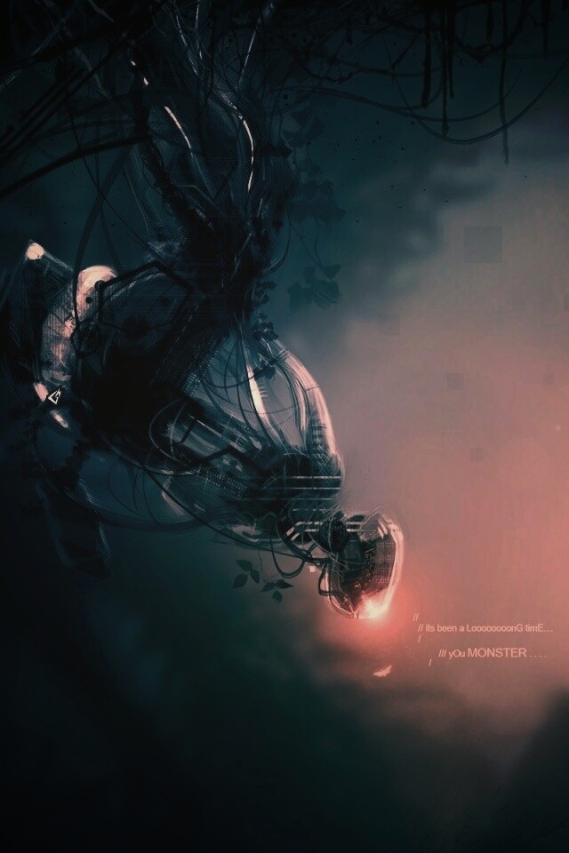 Гладос из PORTAL2 обои