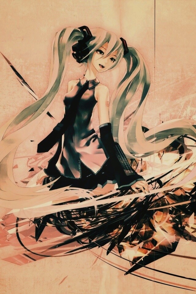 Арт с Хатсуне Мику обои