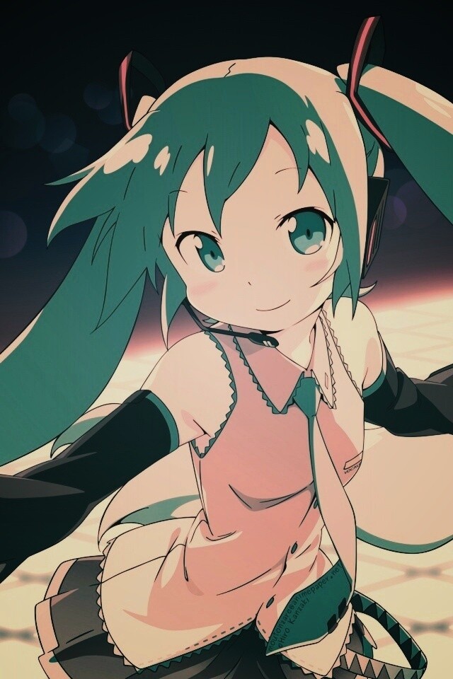 Манга с Хатсуне Мику обои