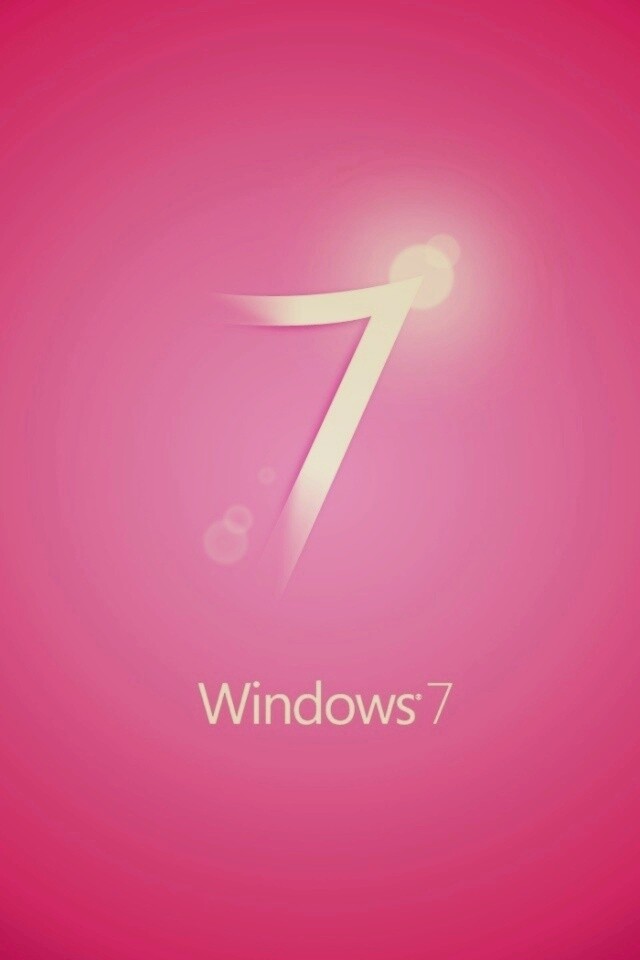 Сиреневый фон Windows 7 обои