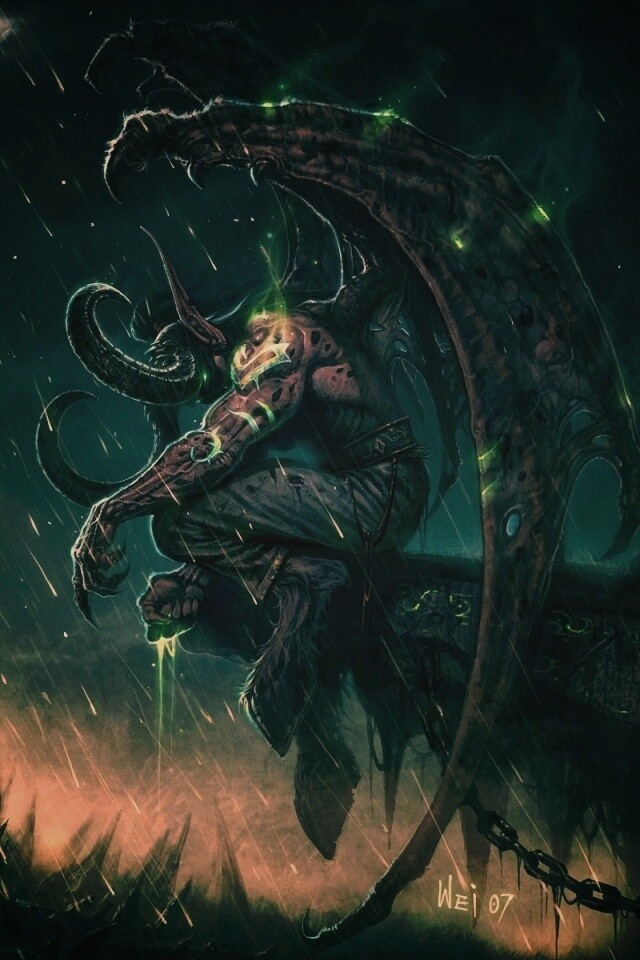 Иллидан обои