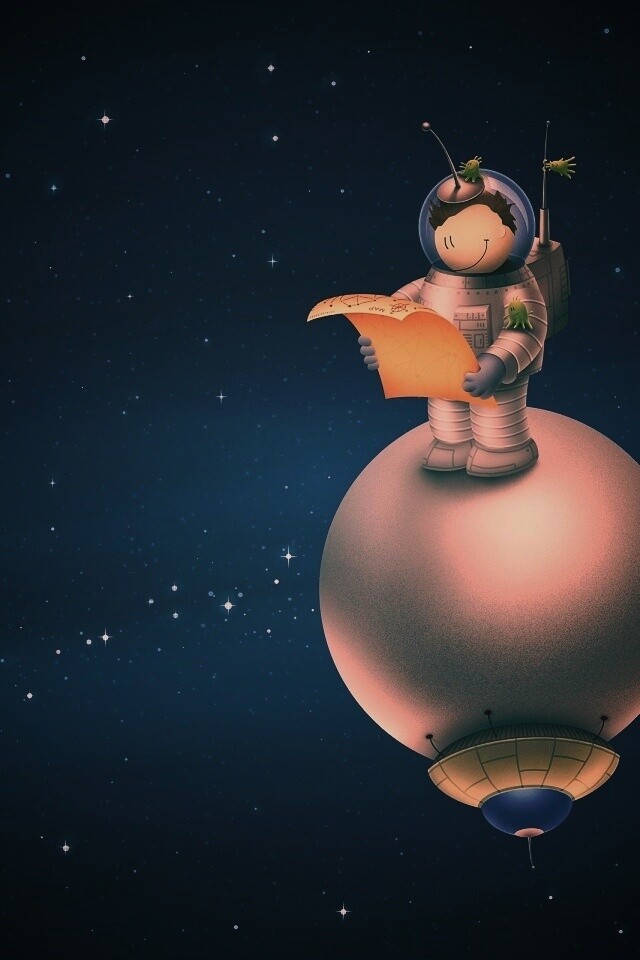 На маленькой планете обои