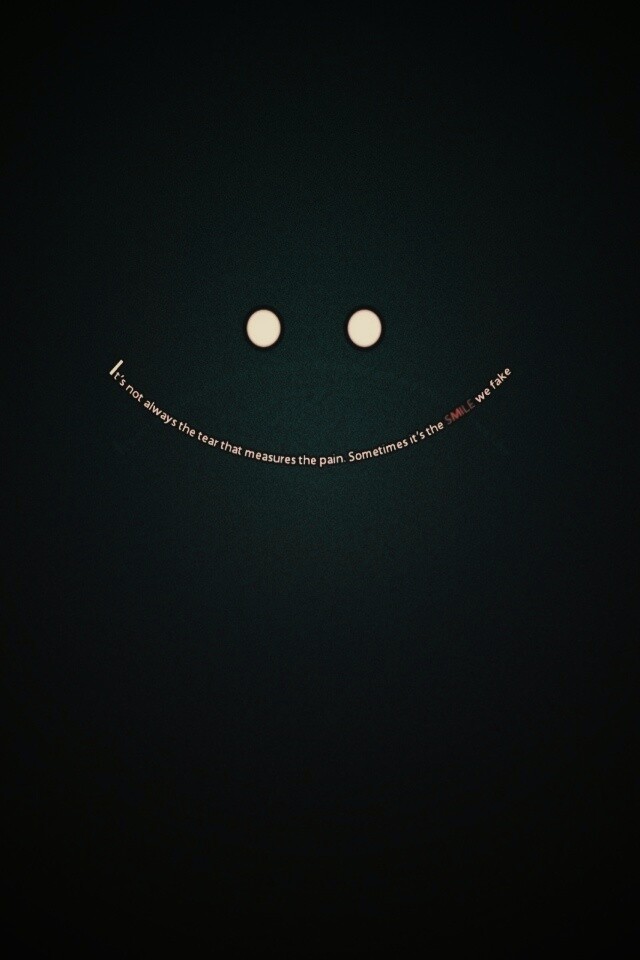 Веселый смайлик обои