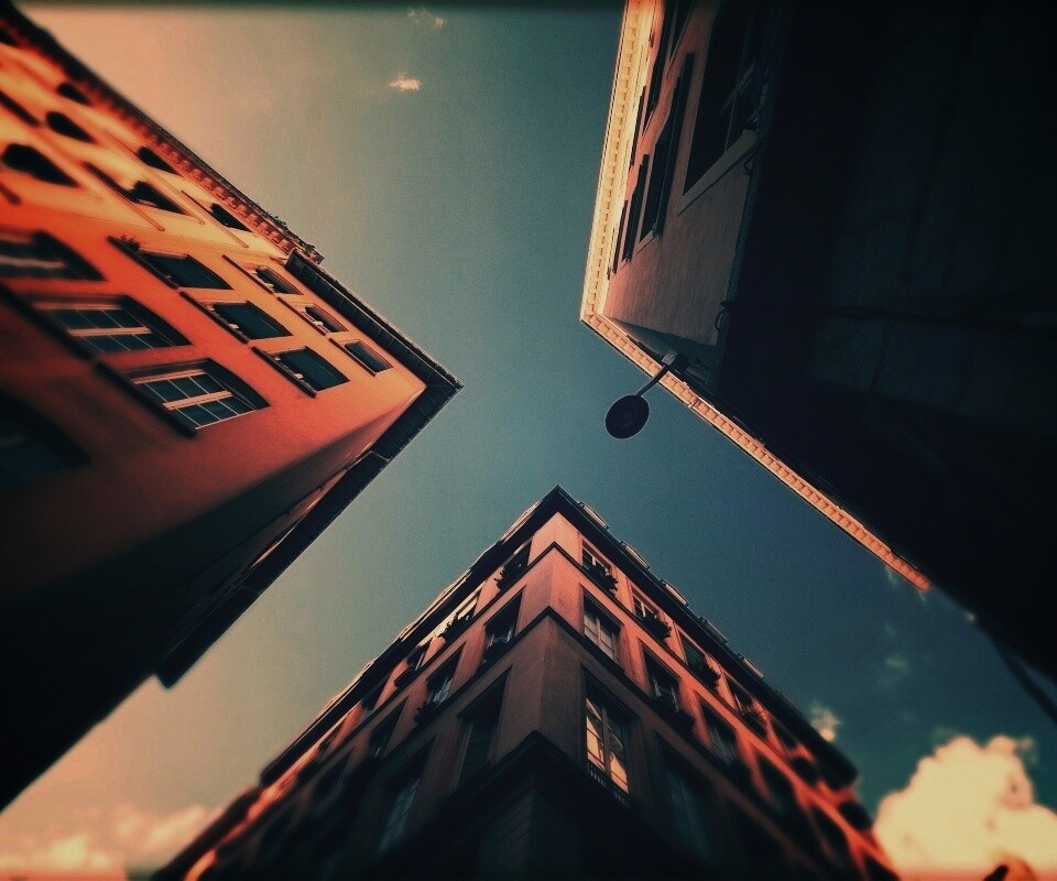 Три дома обои