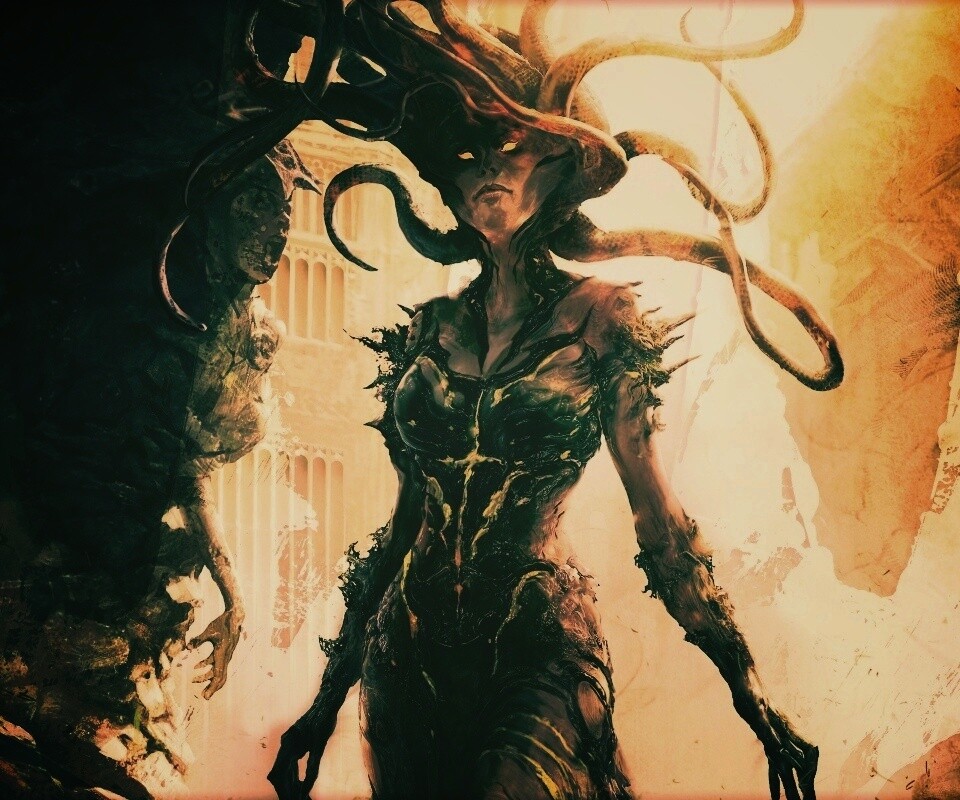 Горгона обои