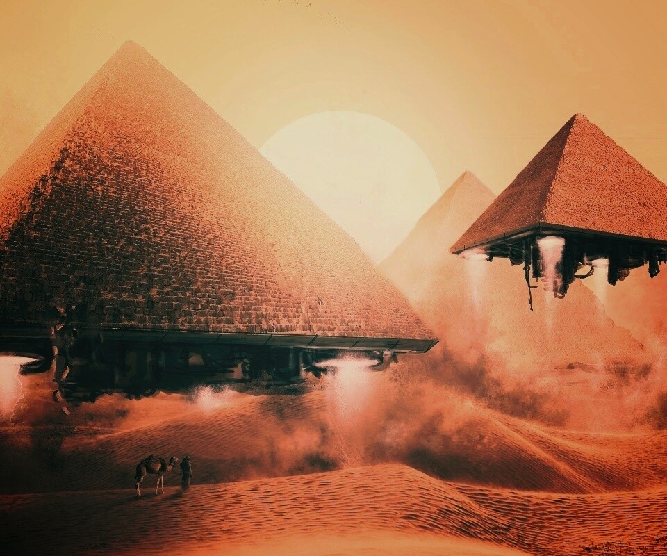 Пирамиды обои