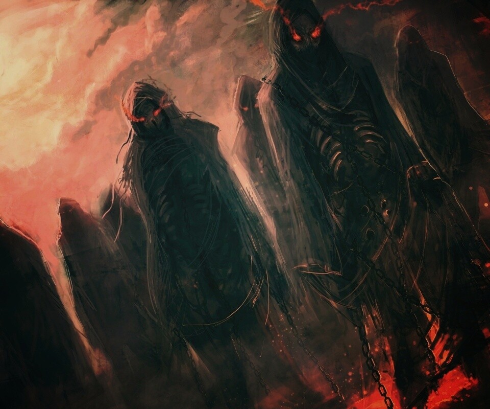 Посланники смерти обои