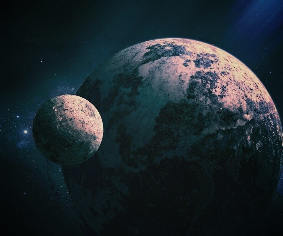 Холодная планета обои