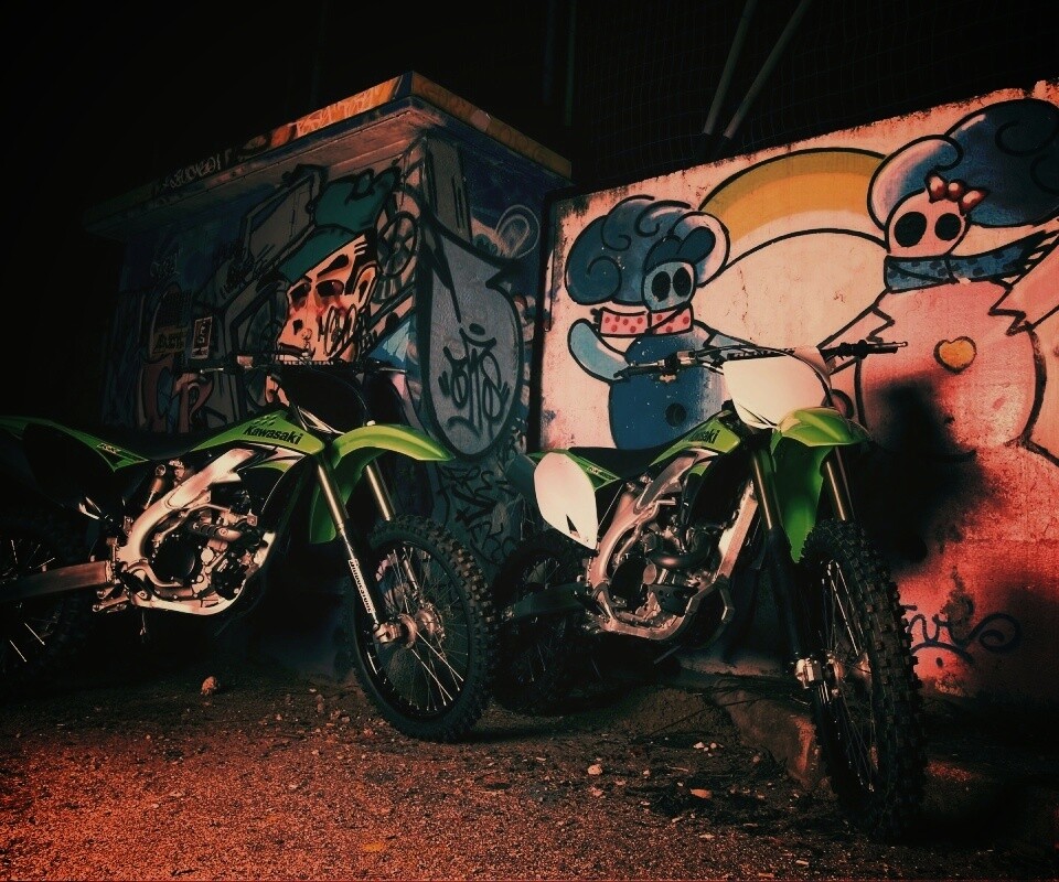 Кроссовые байки обои