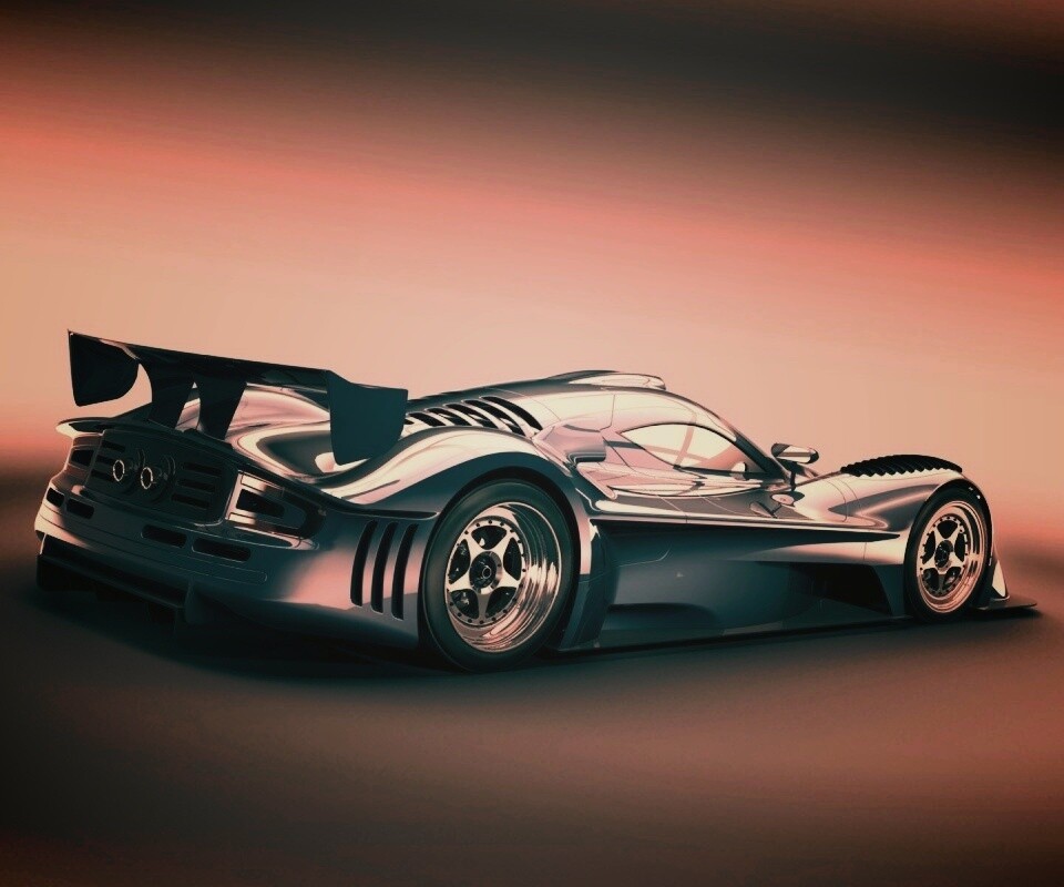 Рендер спорткара обои