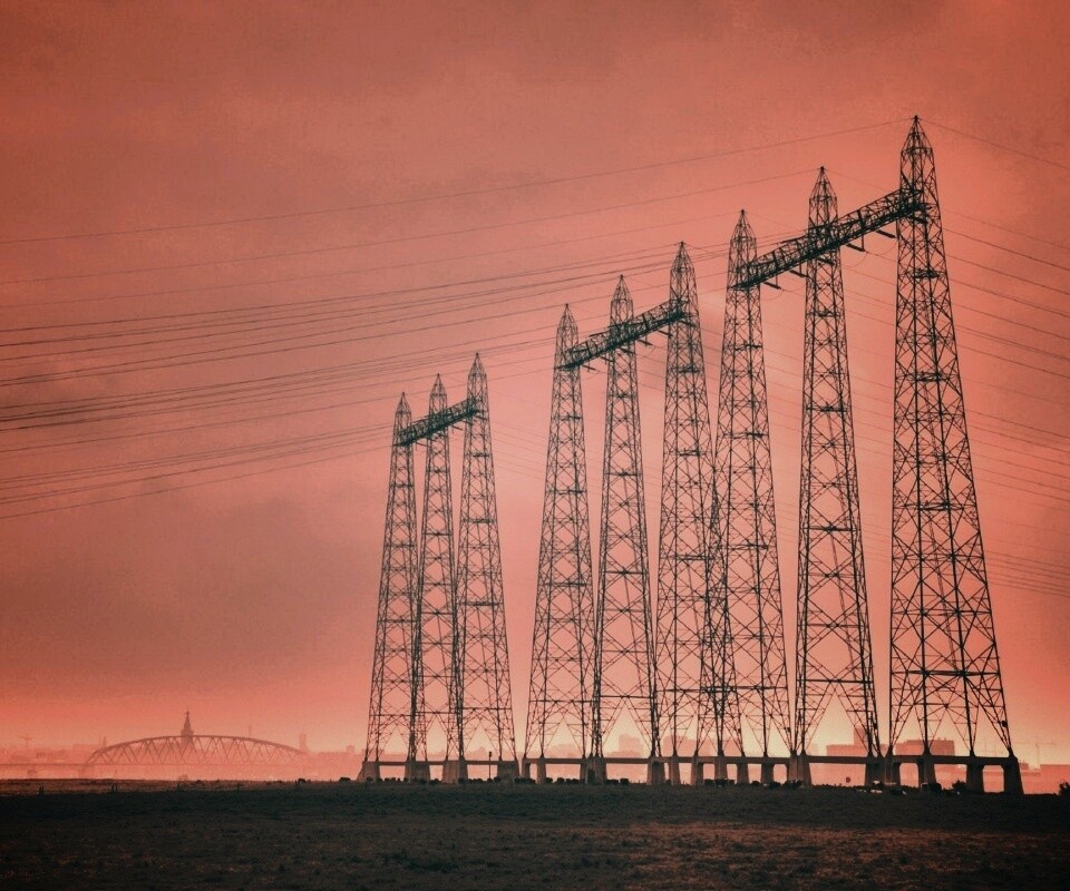 Линии электропередачи обои