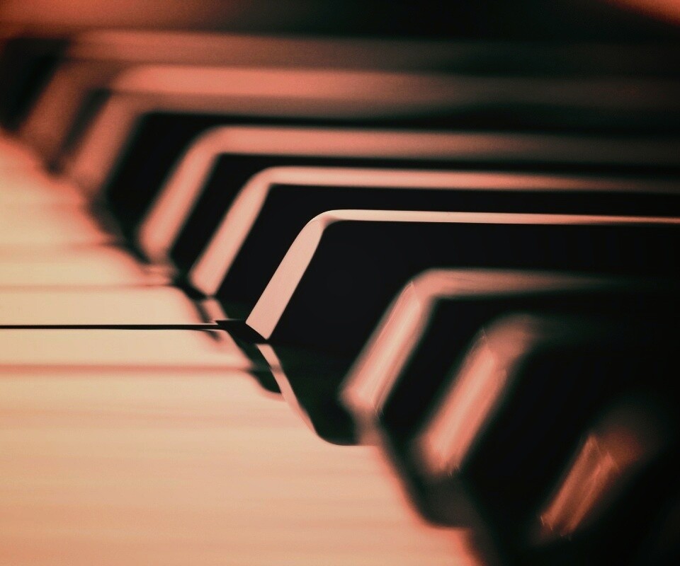 Клавиши  рояля обои